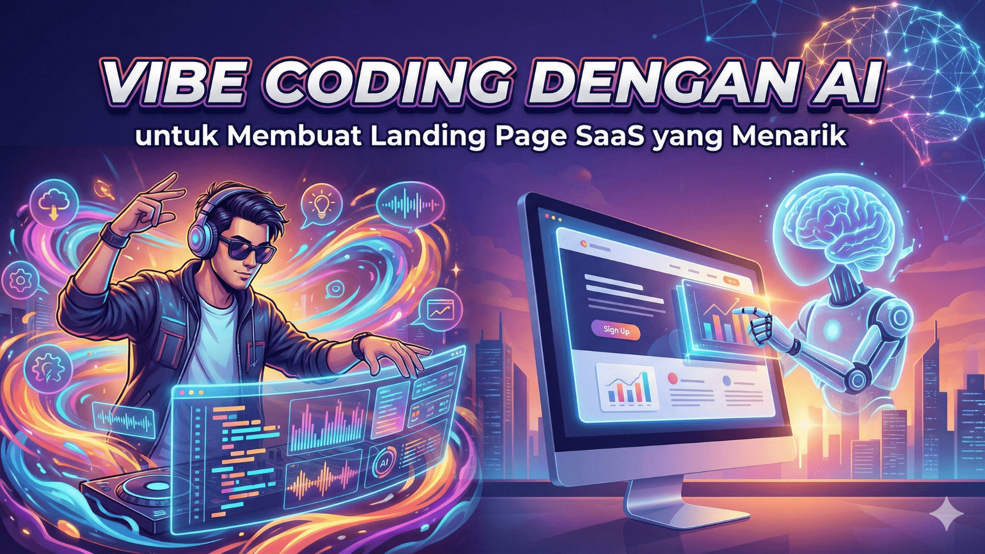 Membangun Landing Page Profesional dengan AI-Assisted Coding