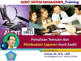 Presentasi Hasil Audit & Tindak Lanjut Perbaikan Desain